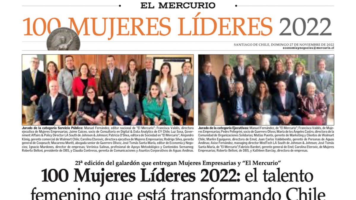 Mujeres Empresarias, 100 Mujeres Líderes